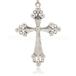 Alloy Rhinestone Big Pendants&nbsp;RB-J112-01AS
