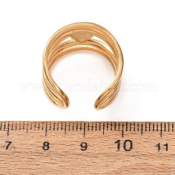 304 Stainless Steel Cuff Open Rings&nbsp;SA-CBA4160-27GP