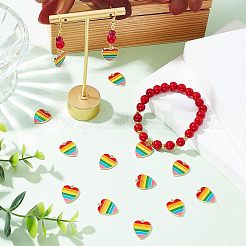 Alloy Enamel Pendants&nbsp;ENAM-NB0001-92