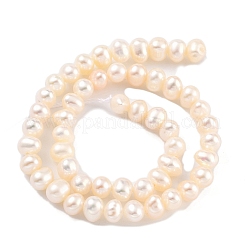 Natural Cultured Freshwater Pearl Beads Strands&nbsp;PEAR-C003-10F