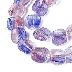 Handmade Lampwork Beads Strands&nbsp;LA-N046-01C
