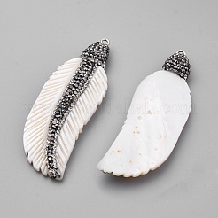 Freshwater Shell Big Pendants&nbsp;SHEL-S269-02