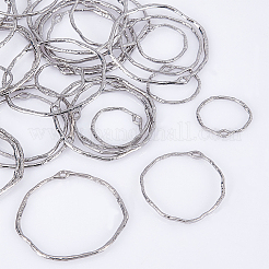48Pcs 3 Styles Alloy Open Back Bezel Pendants&nbsp;FIND-CA0005-95