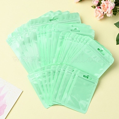 40Pcs 4 Styles Macaron Color Plastic Yin-yang Resealable Bags&nbsp;OPP-FS0001-18B
