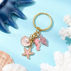 3Pcs Alloy Enamel Keychain&nbsp;KEYC-JKC01021