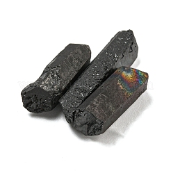 Electroplated Natural Quartz Crystal Graduated Beads Strands&nbsp;G-P315-A12