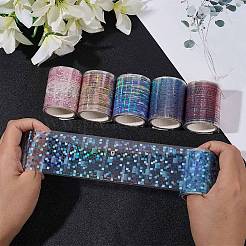 6 Rolls 6 Colors PET Decorative Stickers&nbsp;DIY-CP0013-11
