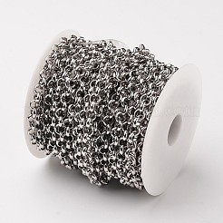 Tarnish Resistant 304 Stainless Steel Rolo Chains&nbsp;CHS-L015-53