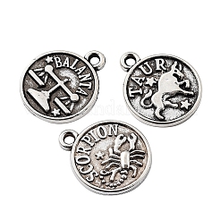 Tibetan Style Alloy Charms&nbsp;TIBE-YW0001-17AS-LF