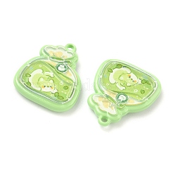 Baking Paint Alloy Pendants&nbsp;FIND-G109-07C