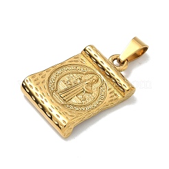 Religion Theme 304 Stainless Steel Pendants&nbsp;STAS-F336-06F-G
