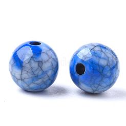 Crackle Acrylic Beads&nbsp;MACR-E025-22D-10mm
