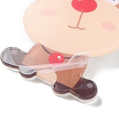 Christmas Theme Acrylic Badges&nbsp;JEWB-B010-03