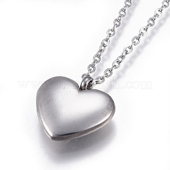 304 Stainless Steel Pendant Necklaces&nbsp;NJEW-E141-43