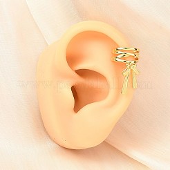 Brass Cuff Earrings for Women&nbsp;EJEW-A167-26G