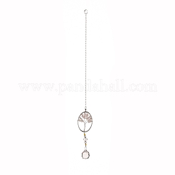 Teardrop Acrylic Beads Big Pendant Decorations&nbsp;LS-HJEW-D029-01P-C