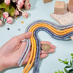 6 Strands 3 Colors Handmade Polymer Clay Beads Strands&nbsp;CLAY-TA0002-15