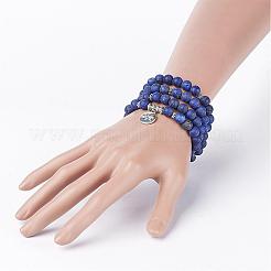 Natural & Synthetic Mixed Stone Beaded Necklaces&nbsp;NJEW-JN01816