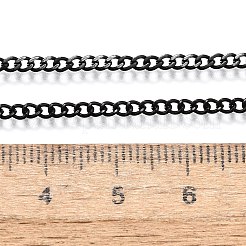 304 Stainless Steel Curb Chain Necklaces&nbsp;NJEW-L162-01A-B