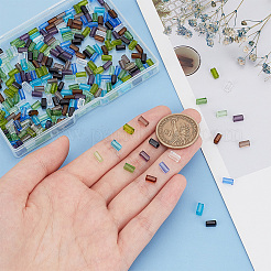 400Pcs 10 Colors Transparent Glass Beads&nbsp;GLAA-HY0001-26
