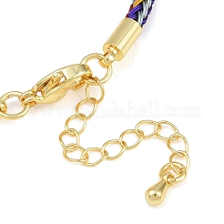 Braided Steel Wire Bracelet Making&nbsp;KK-CBA6056-03C-G