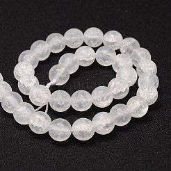 Synthetic Crackle Quartz Bead Strands&nbsp;X-CCG-K002-8mm-01