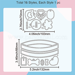 Pet Collar Carbon Steel Cutting Dies Stencils&nbsp;DIY-WH0309-1755