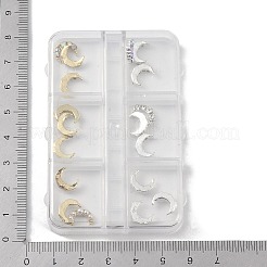 Alloy Rhinestone Cabochons&nbsp;MRMJ-L019-01B