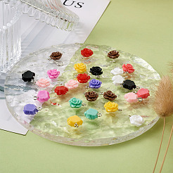 Opaque Resin Pendants&nbsp;RESI-CD0001-02