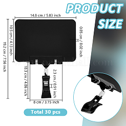 30Pcs Erasable Plastic Blank Sign Sale Price Label Tags&nbsp;ODIS-WA0001-10