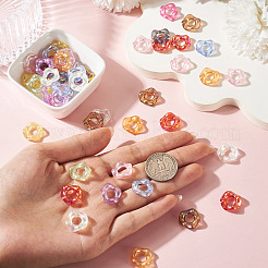 Plated UV Transparent Acrylic Beads&nbsp;FIND-TAC0035-52