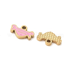 304 Stainless Steel Enamel Pendants&nbsp;SA-CBA7876-37G-02