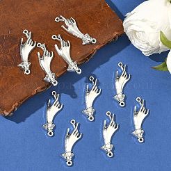 Tibetan Style Zinc Alloy Links connectors&nbsp;TIBEP-R334-233AS-RS