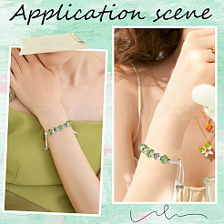 50Pcs Transparent Resin European Rondelle Beads&nbsp;RPDL-SC0001-09A