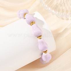 Handmade Porcelain Beaded Stretch Bracelets&nbsp;BJEW-JB14448