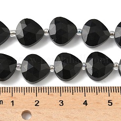 Natural Black Onyx(Dyed & Heated) Beads Strands&nbsp;G-D316-A15