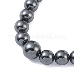 Non-Magnetic Synthetic Hematite Necklaces for Men&nbsp;NJEW-E107-03