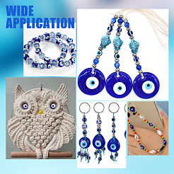 DIY Evil Eye Beads Making Finding Kit&nbsp;DIY-PH0006-35