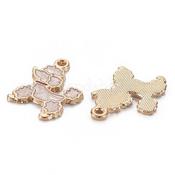 Alloy Enamel Pendants&nbsp;X-ENAM-N055-013A-NR