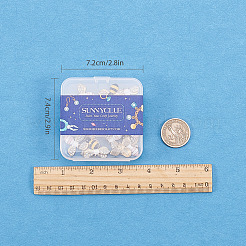 Alloy Enamel Cabochons&nbsp;ENAM-SC0001-28