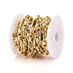 Brass Oval Link Chains&nbsp;CHC-T018-38G