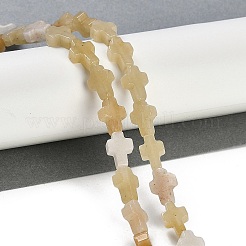 Natural Topaz Jade Beads Strands&nbsp;G-I369-A10-01