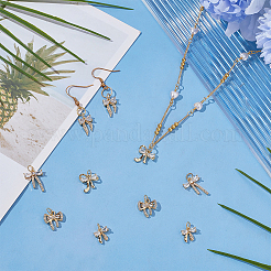 10Pcs 5 Styles Brass Pendant&nbsp;KK-WR0001-59
