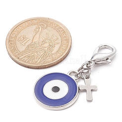 Alloy Enamel Pendant Decoration&nbsp;HJEW-JM01451