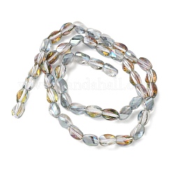 Electroplate Glass Beads Strands&nbsp;EGLA-L045-C