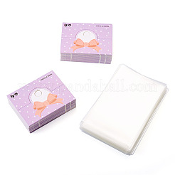 100Pcs Rectangle Polypropylene Cellophane Bags&nbsp;CDIS-TA0001-34G