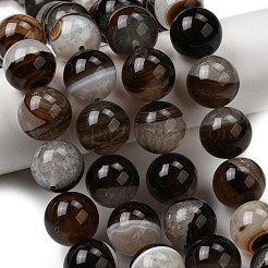 Natural Agate Beads Strands&nbsp;G-F820-K06-16mm-01