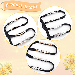 12 Pairs 12 Style Alloy Shoe Lace Decoration&nbsp;FIND-GO0001-09