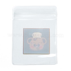 Rectangle Plastic Zip Top Candy Bag&nbsp;OPP-M004-03D