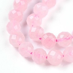 Natural Madagascar Rose Quartz Beads Strands&nbsp;G-S345-6mm-34